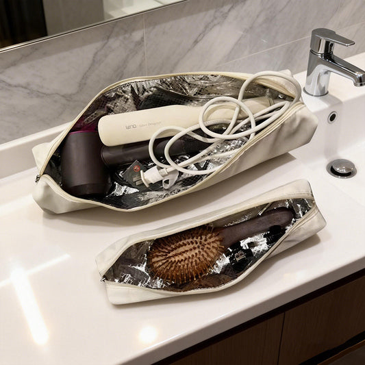 Portable Heat-Resistant Storage Bag for Hair Tools