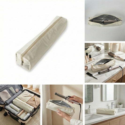 Portable Heat-Resistant Storage Bag for Hair Tools